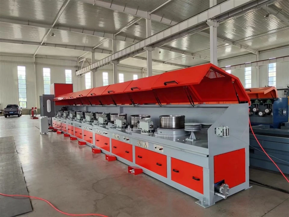 Automatic Straight Type Steel Wire Drawing Machine Automatic Straight Type Steel Wire Drawing Machine